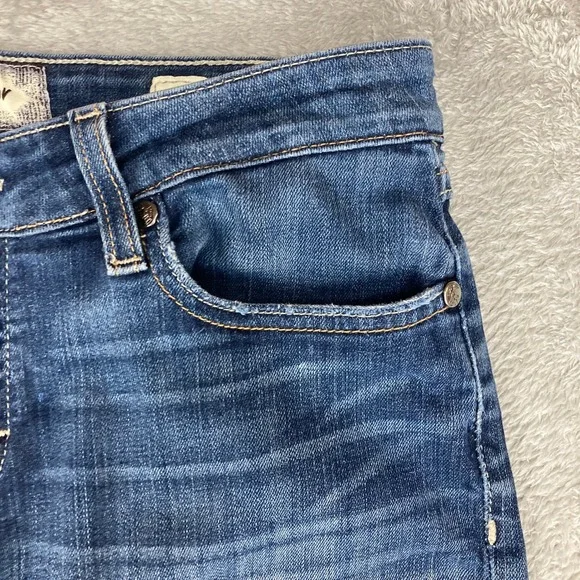 BKE Denim Taylor Jeans Women's 27R Bootcut Medium Wash Stretch Denim - Picture 4 of 16
